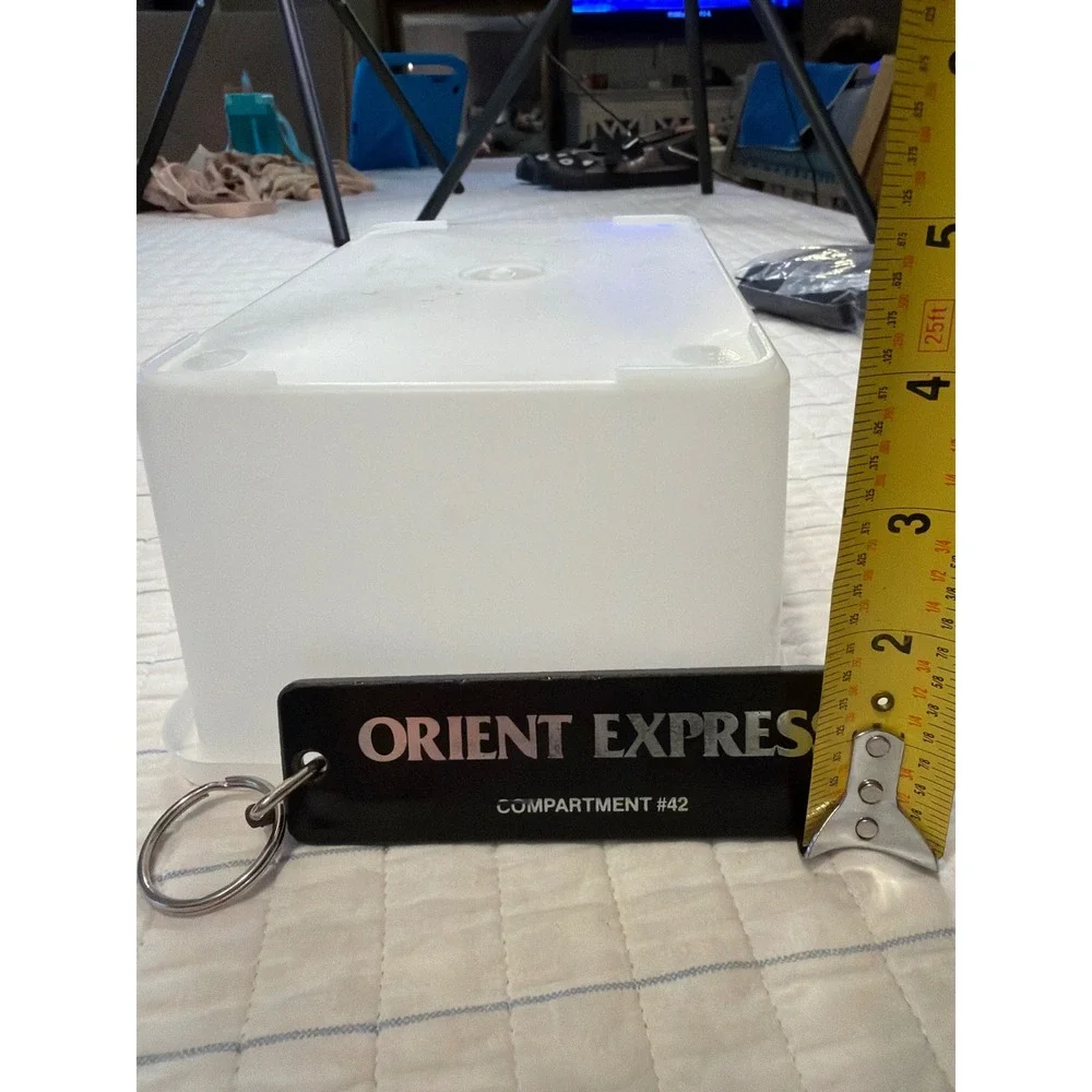 Vintage‎ Orient Express Compartment #42 Motel Hotel Key Keychain Railroad Travel